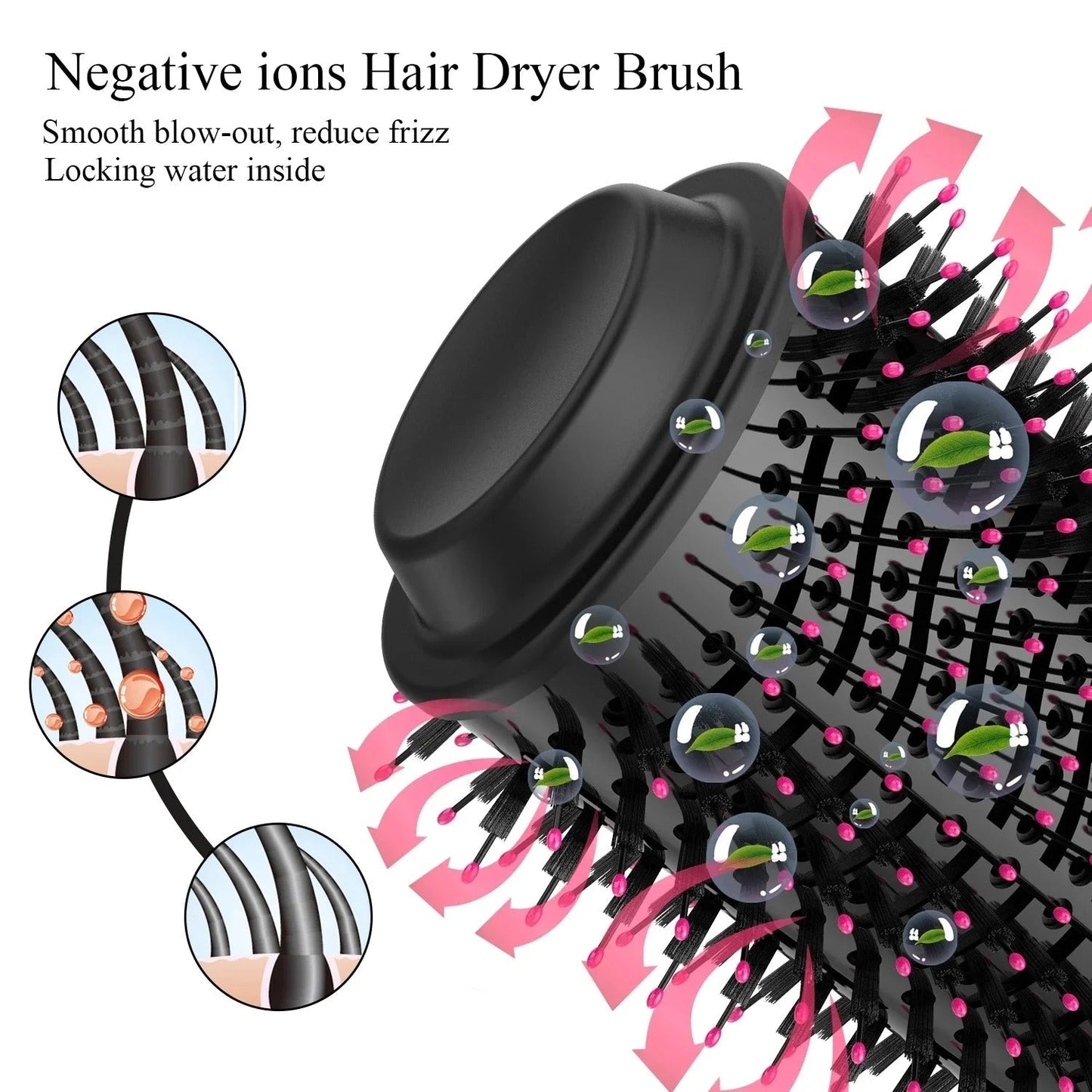 One Step Hot Air Brush Dryer + Styler