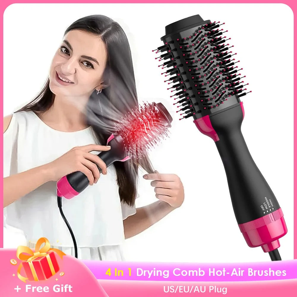 One Step Hot Air Brush Dryer + Styler